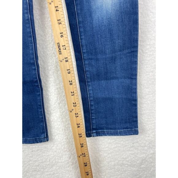 Levi's 711 Skinny Jeans Women's Size 26 Stretch‎ Dark Wash Blue Denim - Picture 3 of 8